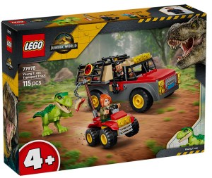 Jurassic World Camion da Trasporto per Giovane T Rex